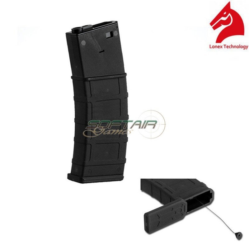 Polymer Black Flash Magazine M4 360bb Lonex (gb-06-06)