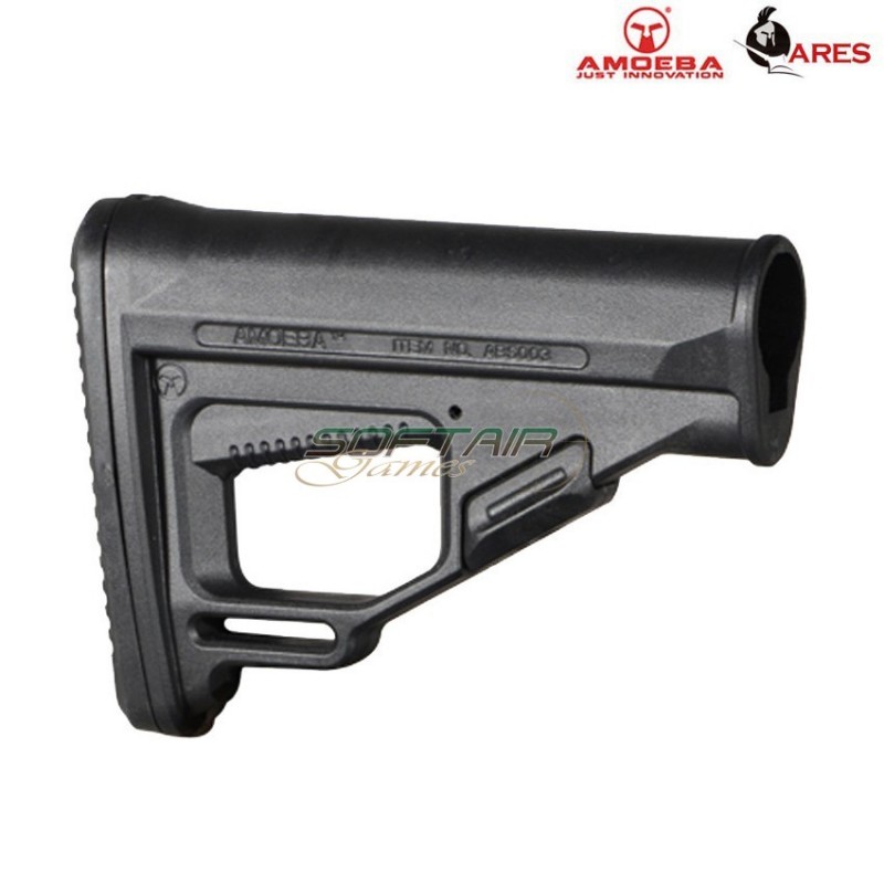 Calcio M4 Tactical Pro Black Ares Amoeba (ar-abs03b)