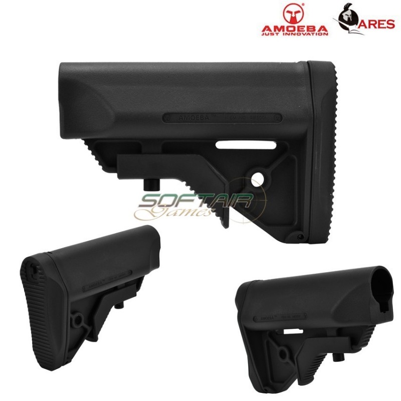 Calcio M4 Crane Type Black Ares Amoeba (ar-abs01b)