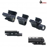 Torcia Tattica Black Per Handguard Unit Ares (ar-fl-b)