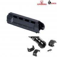 Handguard Mhs Unit Black Short Ares Amoeba (ar-dh03b)