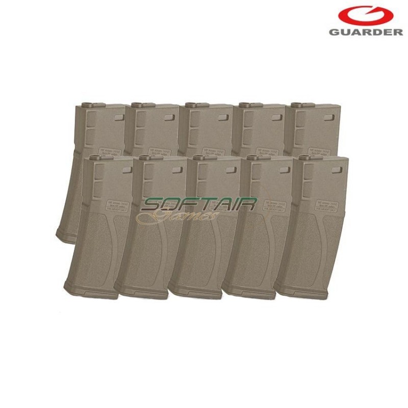Bluebox 10 Mid-cap Tan 140bb M4/m16 Guarder (bbam-101tan)