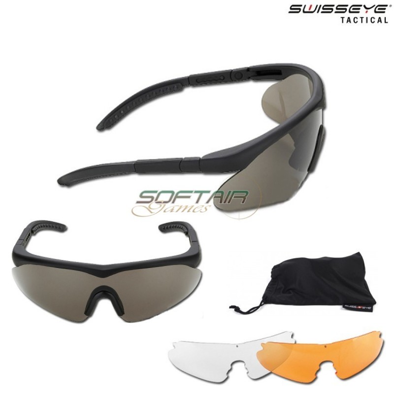 Occhiali Raptor Rubber Black Swiss Eye® (se-10161)