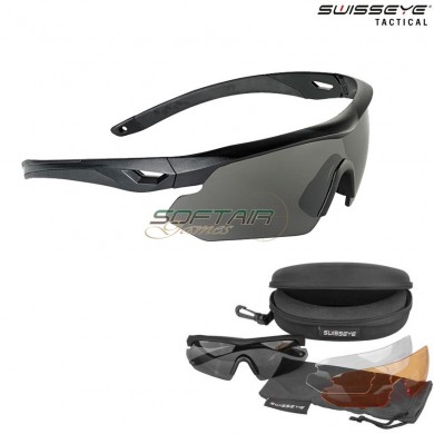 Nighthawk Glasses Rubber Black Swiss Eye® (se-40291)