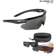 Nighthawk Glasses Rubber Black Swiss Eye® (se-40291)