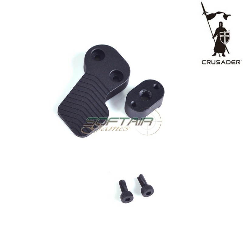 M4 Aeg Match Magazine Buttom Set Black Crusader (cr-gm110009bk)