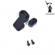 M4 Aeg Match Magazine Buttom Set Black Crusader (cr-gm110009bk)