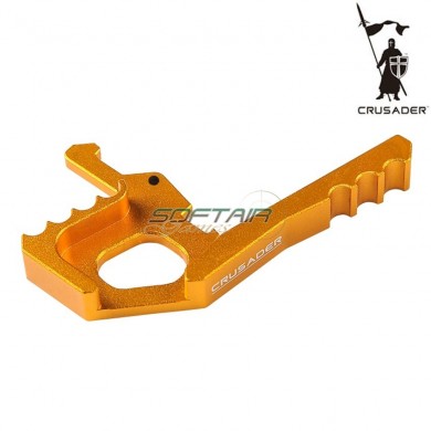 Ambidextrous M4 Charging Handle Latch Gold Crusader (cr-gm010012gd)