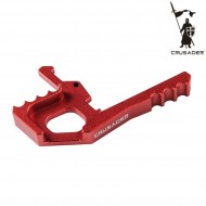 Ambidextrous M4 Charging Handle Latch Red Crusader (cr-gm010012rd)