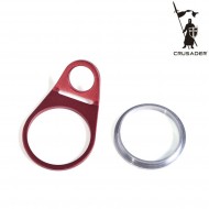 Anello Cinghia Girevole Tactical Red Crusader (cr-gm110010rd)