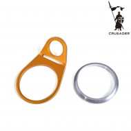 Rotatable Tactical Sling Swivels Gold Crusader (cr-gm110010gd)