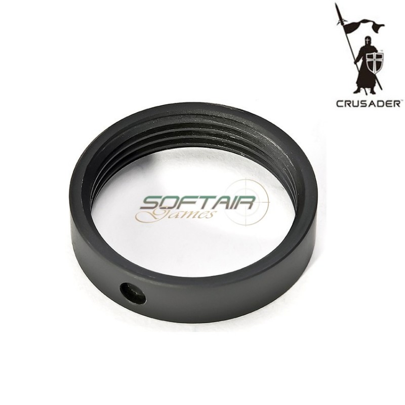 Steel Stock Locking Nut M4/m16 Black Crusader (cr-gm010008)