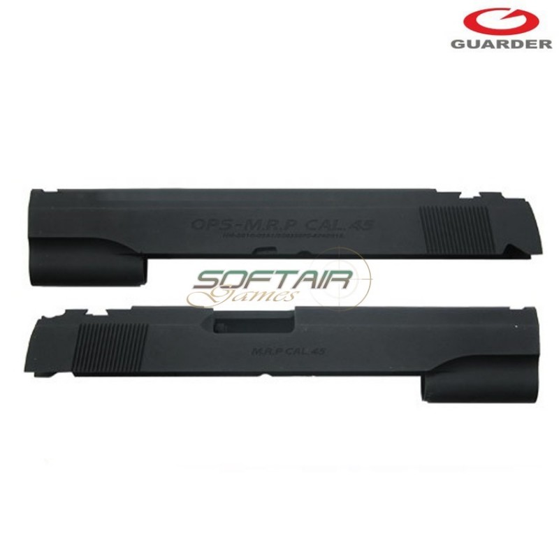Ops Black Aluminum Slide For Marui Hi-capa 5.1 Guarder (capa-15-o)