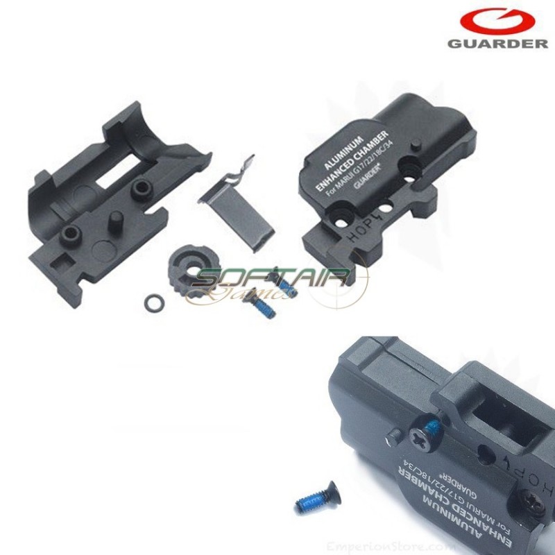 Gruppo Hop Up Per Marui/we Glock 17/18/22/34 Guarder (glk-121-bk)