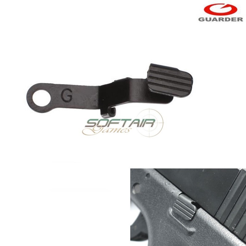 Type A Slide Stop For Marui/we Glock Guarder (glk-44-a-bk) Type A Slide Stop For Marui/we Glock Guarder (glk-44-a-bk)