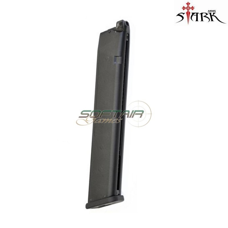 Caricatore Long A Gas Per Glock 17/18 50bb Stark Arms (sa9-mag-g18c-bk50)
