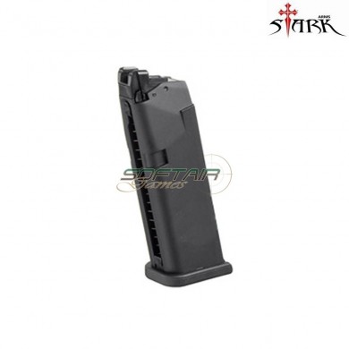 Glock 19 Gas Magazine 20bb Stark Arms (sa9-mag-g19-bk20)