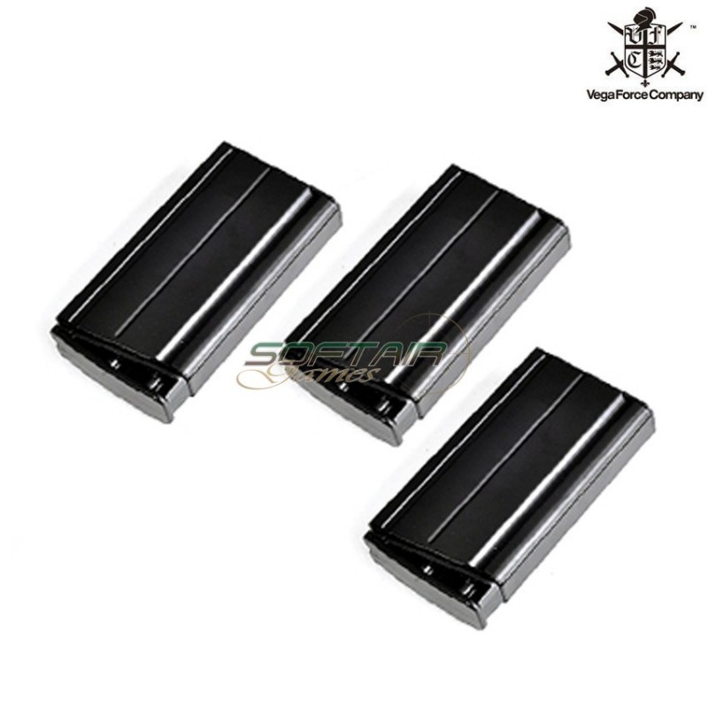 Set 3 Caricatori Monofilari Black Scar H 160bb Vfc (vf9-020482)