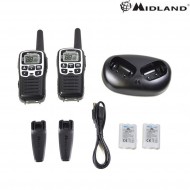 Set 2 Pezzi Radio Xt50 Midland (c1178) Set 2 Pezzi Radio Xt50 Midland (c1178)