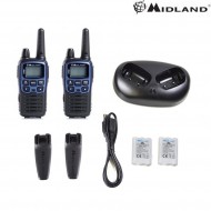 Set 2 Pezzi Radio Xt60 Midland (c1179) Set 2 Pezzi Radio Xt60 Midland (c1179)