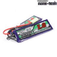 Lipo Battery Connector Tamiya 1800mah 7.4v 25~50c Turnigy Nano-tech (ng1800b.2s.25) Lipo Battery Connector Tamiya 1800mah 7.4v 25~50c Turnigy Nano-tech (ng1800b.2s.25)