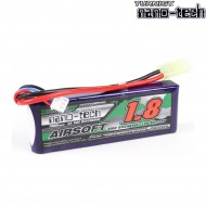 Lipo Battery Connector Tamiya 1800mah 7.4v 25~50c Turnigy Nano-tech (1299) Lipo Battery Connector Tamiya 1800mah 7.4v 25~50c Turnigy Nano-tech (1299)