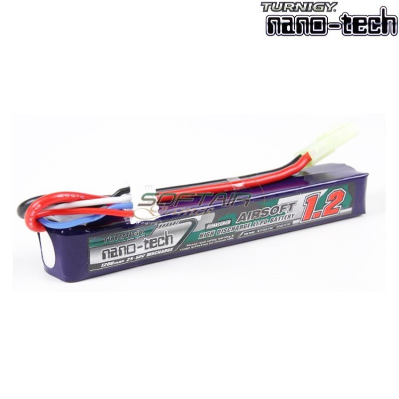 Batteria Lipo Connettore Tamiya 1200mah 11.1v 25~50c Turnigy Nano-tech (2250) Batteria Lipo Connettore Tamiya 1200mah 11.1v 25~50c Turnigy Nano-tech (2250)