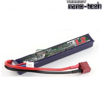 Batteria Lipo Connettore T-plug 1200mah 11.1v 15~25c Turnigy Nano-tech (67730)