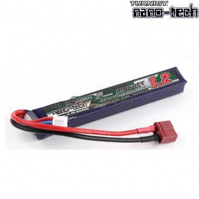 Batteria Lipo Connettore T-plug 1200mah 7.4v 25~50c Turnigy Nano-tech (6688)