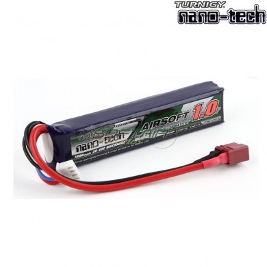 Lipo Battery Connector T-plug 1000mah 11.1v 20~40c Turnigy Nano-tech (1264)