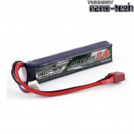 Lipo Battery Connector T-plug 1000mah 11.1v 20~40c Turnigy Nano-tech (1264)