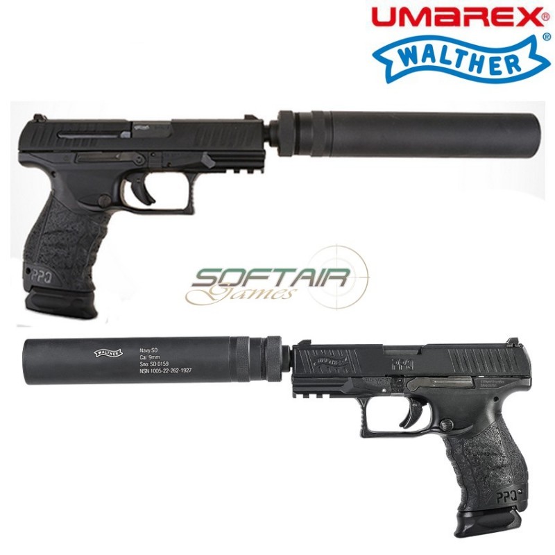 Pistola Al Co2 Scarrellante Ppq M2 Navy Duty Kit Walther Umarex (2.5961-1-rm) Pistola Al Co2 Scarrellante Ppq M2 Navy Duty Kit Walther Umarex (2.5961-1-rm)