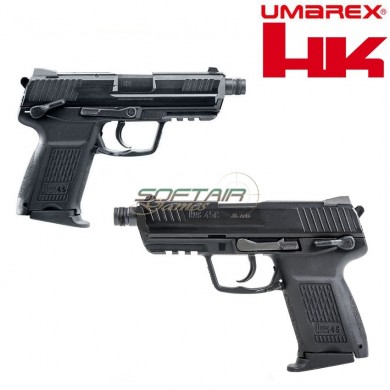 Pistola A Gas Heckler & Koch Hk45ct Black Scarrellante Umarex (um-2.6335)