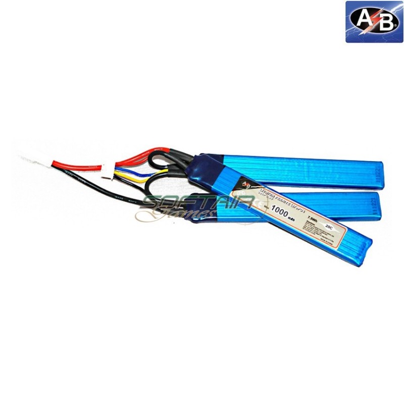 Batteria Life 1000mah 9.9v 20c Action Batteries (ablp10n20e3) Batteria Life 1000mah 9.9v 20c Action Batteries (ablp10n20e3)
