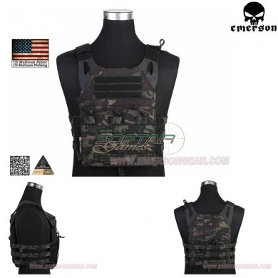 Vest Jpc Multicam® Black Genuine Usa Emerson (em7344mcbk)