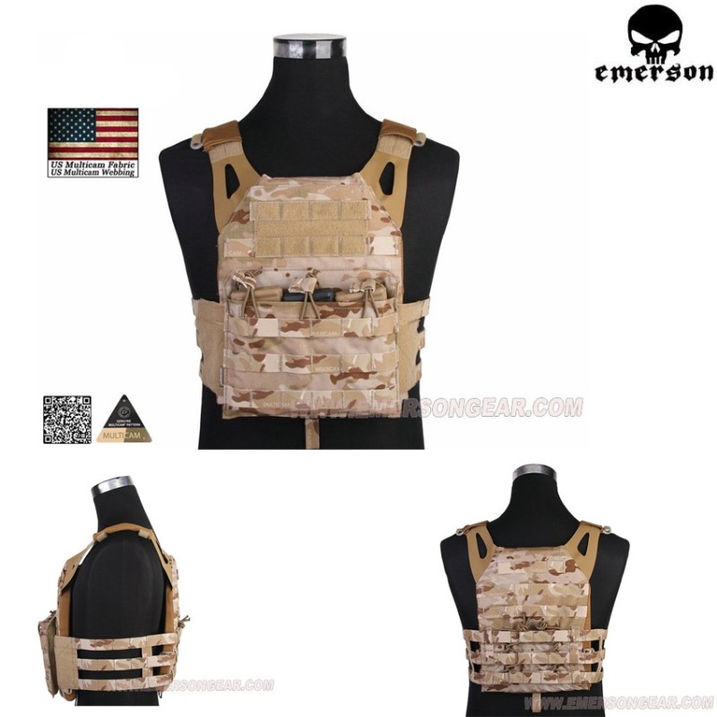 Vest Jpc Multicam® Arid Genuine Usa Emerson (em7344mcad)
