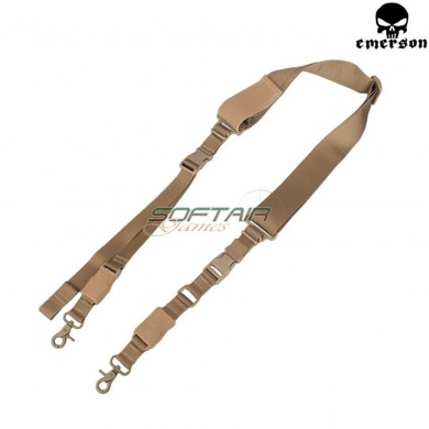 Tactical Urben Sling 1/2 Points Coyote Brown Emerson (em8472b)