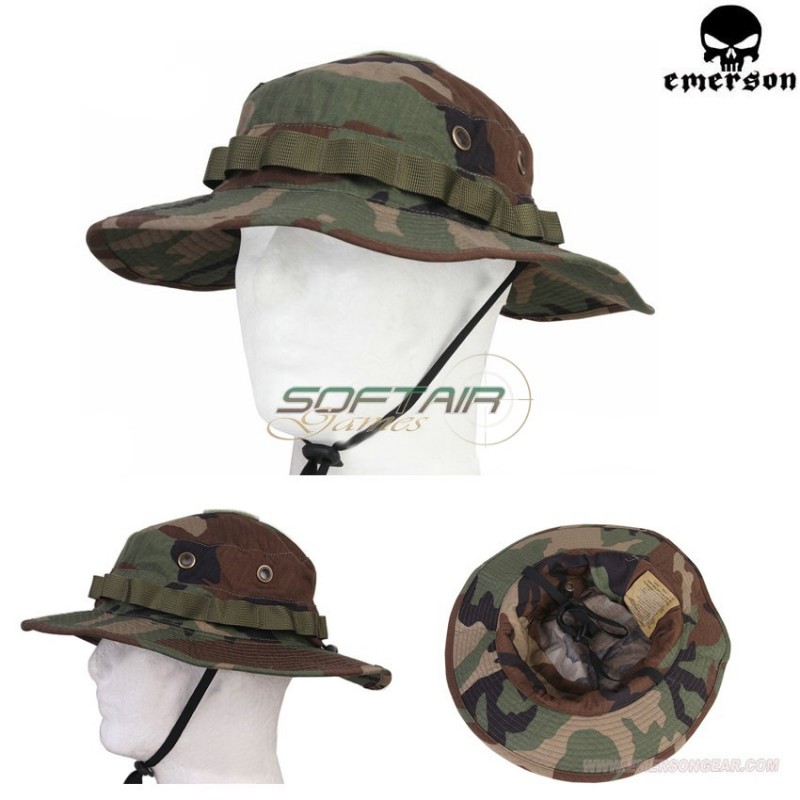 Jungle Bonnie Hat Woodland Emerson (em8735) Jungle Bonnie Hat Woodland Emerson (em8735)