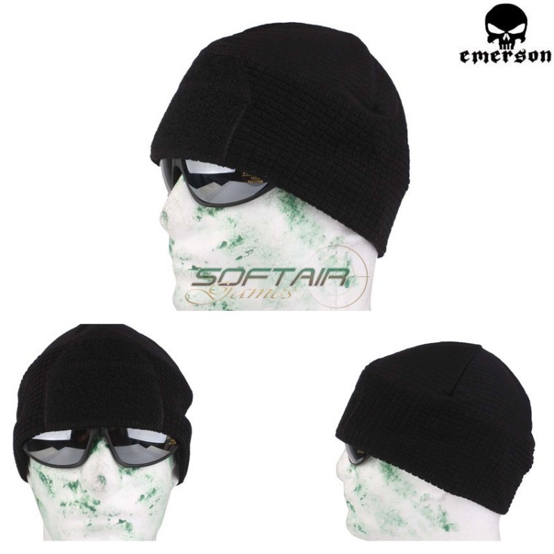 Tactical Corn Fleece Watch Cap Black Emerson (em8544)