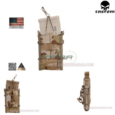 Rifle Magazine Taco Pouch Multicam® Arid Genuine Usa Emerson (em6345mcad)