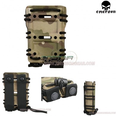 Tactical Mag Pouch G-code Scorpion Style 5.56 Multicam Emerson (em6373mc)