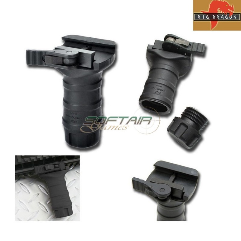 Impugnatura Tango Down Qd Stubby Style Black Big Dragon (bd3351)