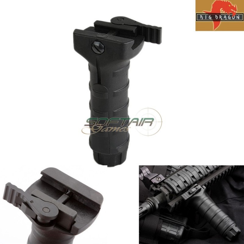 Impugnatura Tango Down Long Qd Stubby Style Black Big Dragon (bd0128)