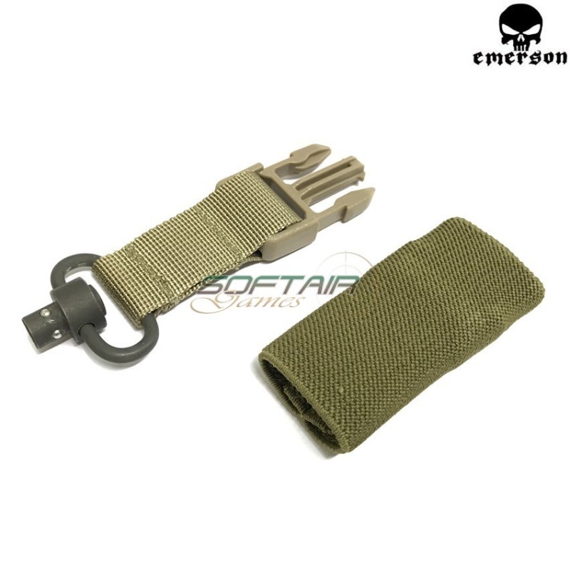 Clip Type 3 Qd Multi Purpose Aggancio Khaki Emerson (em8885kh)
