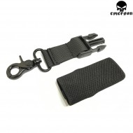 Type 1 Multi Purpose Transfer Hanging Buckle Black Emerson (em8886bk)