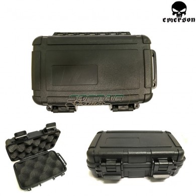 Tool Box  Black Waterproof Multi Purpose Emerson (em6457bk)
