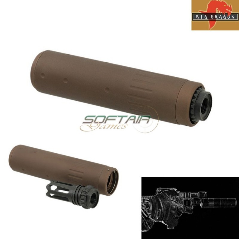 Scar Style Qd Silencer Cb Big Dragon (bd0466)