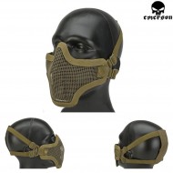 Maschera Iron Face Striker Tan Emerson (em6599tan) Maschera Iron Face Striker Tan Emerson (em6599tan)