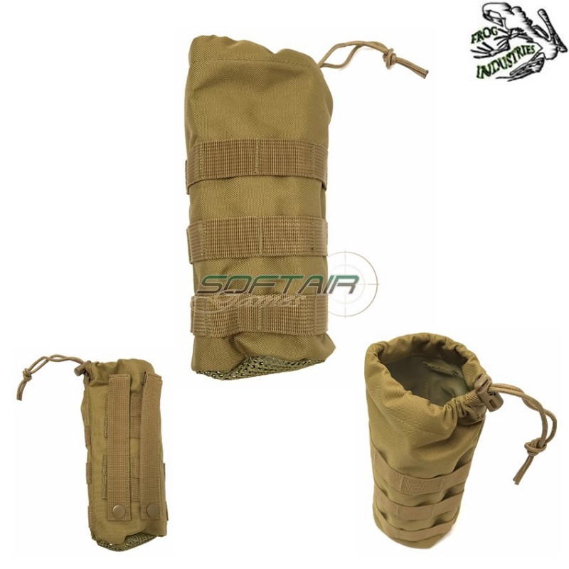 Utility Dump Pouch Water/bb Tan Frog Industries (fi-073-tan)