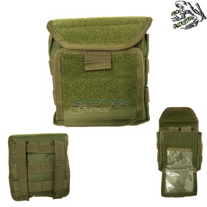 Tasca Monkey Admin Style Green Frog Industries® (fi-003580-od)
